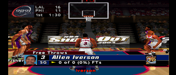 NBA ShootOut 2003 Screenthot 2